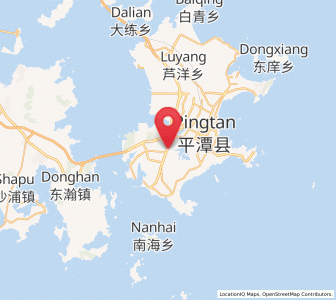 Map of Beicuo, Fujian
