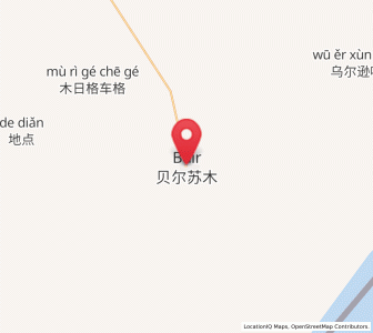 Map of Bei’er, Inner Mongolia