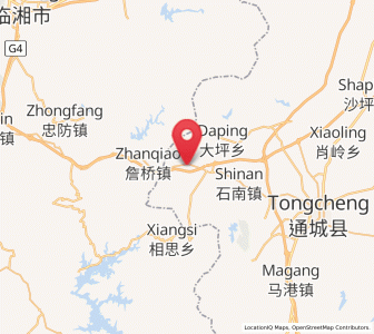 Map of Beigang, Hubei