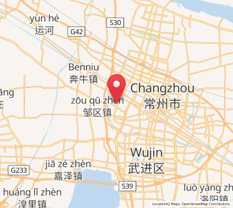 Map of Beigang, Jiangsu