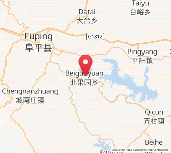Map of Beiguoyuan, Hebei