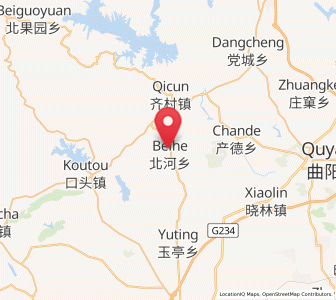 Map of Beihe, Hebei