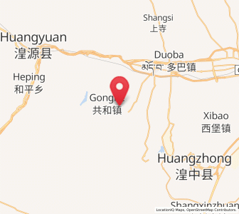Map of Beihe, Qinghai