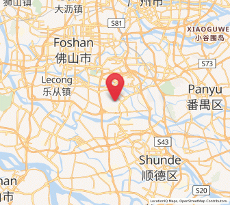 Map of Beijiao, Guangdong