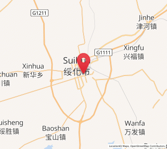 Map of Beilin, Heilongjiang