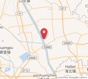 Map of Beilizigu, Tianjin