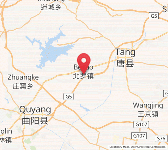Map of Beiluo, Hebei