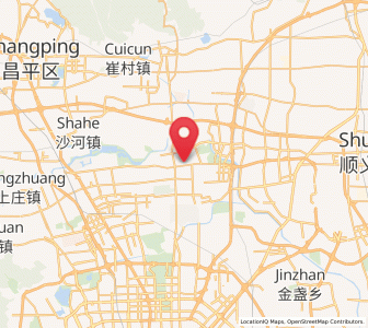 Map of Beiqijia, Beijing