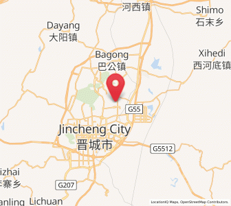 Map of Beishidian, Shanxi