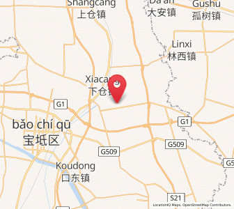 Map of Beitan, Tianjin