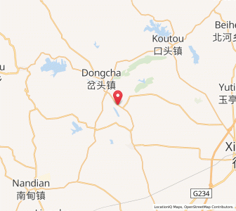 Map of Beitanzhuang, Henan