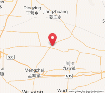 Map of Beiwudu, Henan