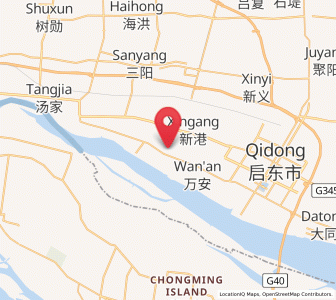 Map of Beixin, Jiangsu