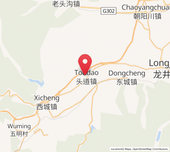 Map of Beixinjie, Jilin