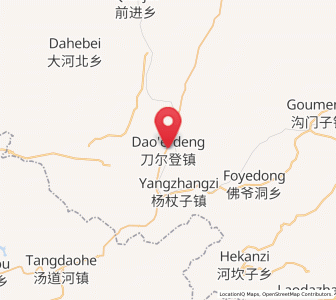 Map of Beiyingzi, Liaoning