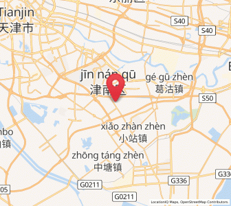 Map of Beizhakou, Tianjin