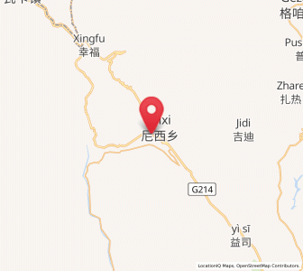 Map of Bengshutang, Yunnan