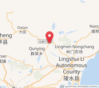 Map of Benhao, Hainan