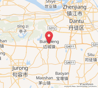 Map of Biancheng, Jiangsu