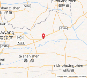 Map of Biantang, Jiangsu