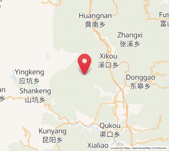 Map of Biaoshan, Zhejiang