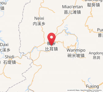 Map of Bi’er, Hunan
