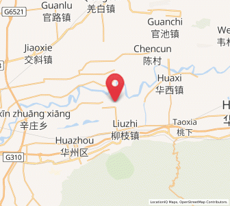 Map of Bijia, Shaanxi