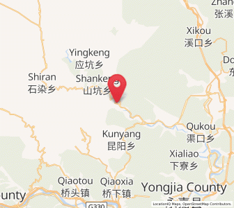 Map of Bilian, Zhejiang