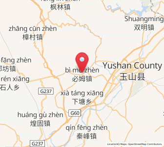 Map of Bimu, Jiangxi