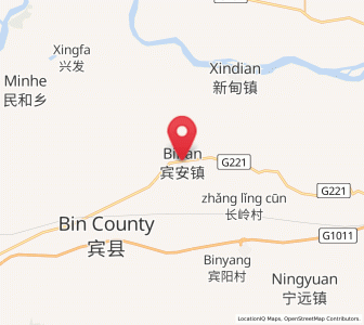 Map of Bin’an, Heilongjiang