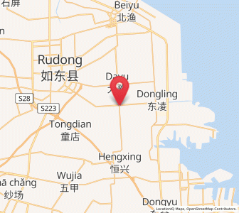 Map of Bingfang, Jiangsu