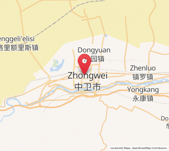 Map of Binhe, Ningxia Hui Autonomous Region