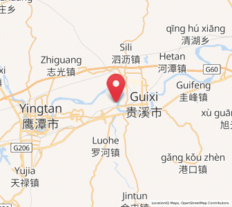 Map of Binjiang, Jiangxi