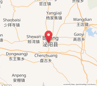 Map of Bishui, Henan