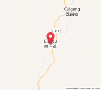 Map of Bizhou, Heilongjiang