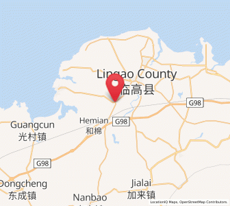 Map of Bolian, Hainan
