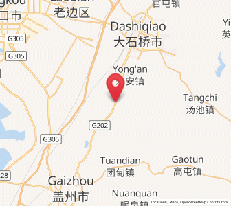Map of Boluopu, Liaoning