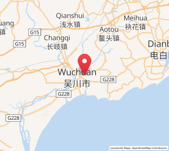 Map of Bopu, Guangdong