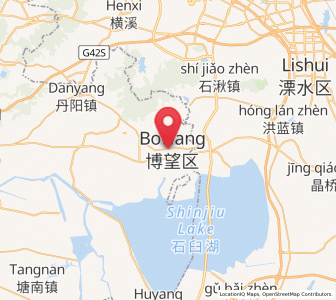 Map of Bowang, Anhui