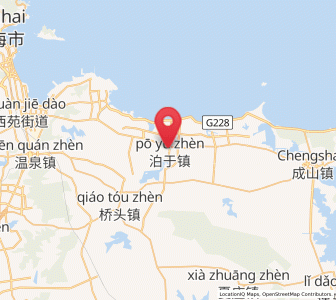 Map of Boyu, Shandong
