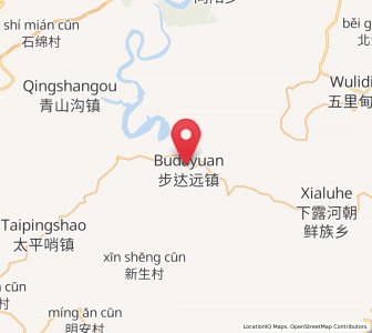 Map of Budayuan, Liaoning