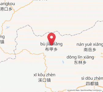 Map of Bujia, Jiangxi