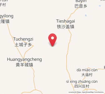 Map of Bulianhe, Inner Mongolia