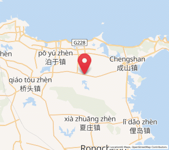 Map of Buliu, Shandong