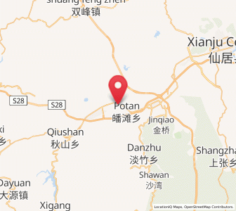 Map of Butou, Zhejiang