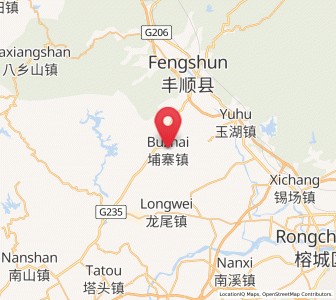 Map of Buzhai, Guangdong