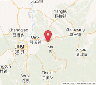 Map of Caicun, Anhui