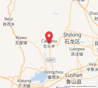 Map of Cangtou, Henan