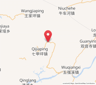 Map of Canmang, Hunan
