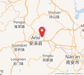 Map of Cannei, Fujian